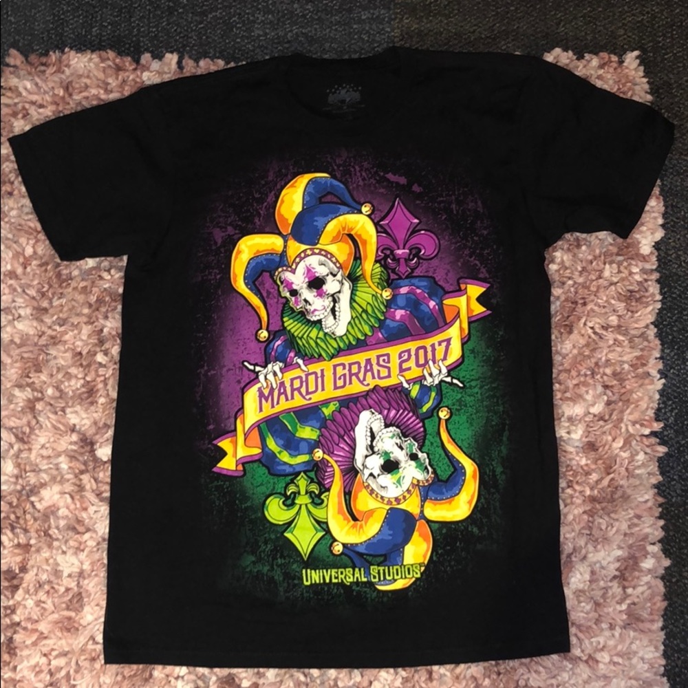 Mardi Gras Universal Studio Limited T Shirt Unisex